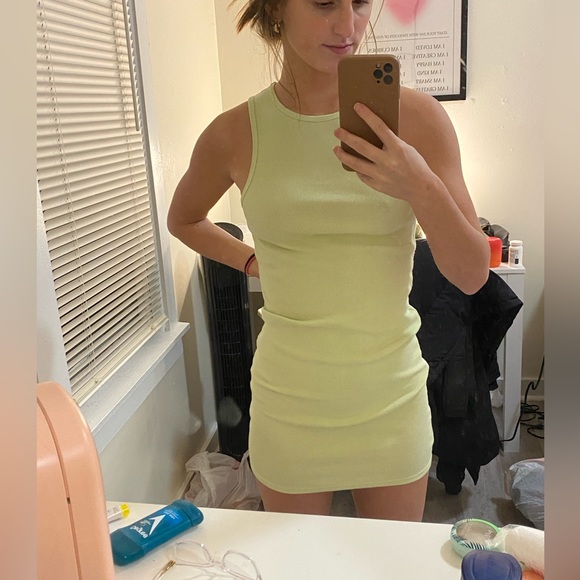Green bodycon dress - Picture 2 of 2